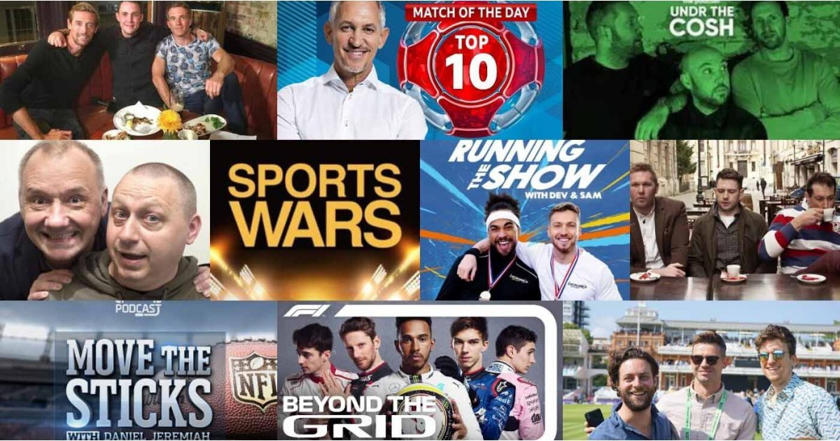 ​Best sports podcasts: top action from the worlds of rugby, F1, football and more