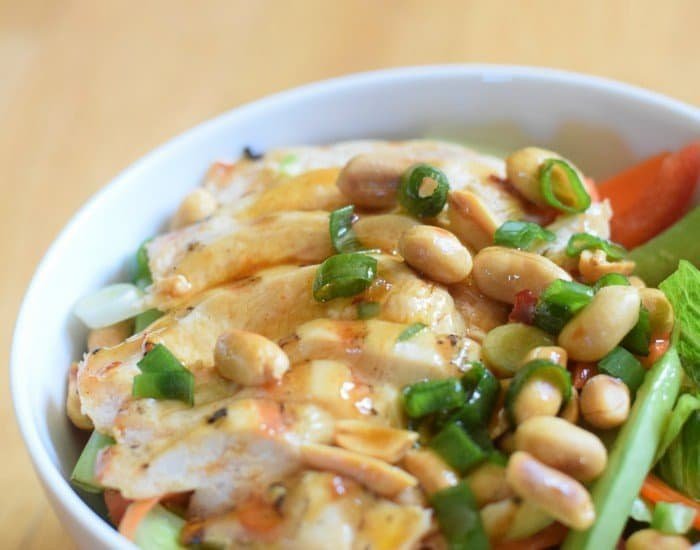 Kung Pao Chicken Salad - Perfect Asian Flavors Ready for Summer Dining