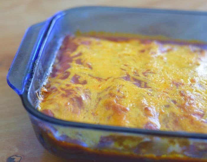 Chicken Enchiladas - A Simplified Recipe for an Easy Cheesy Dinner
