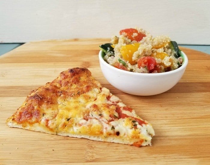 Tomato Quinoa Salad: Perfect weeknight make ahead gluten free vegan recipe