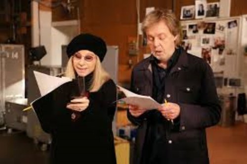 POW! Barbra Streisand, Paul McCartney Single Jumps to Number 3 on iTunes, Biggest for Either in Decades - Showbiz411
