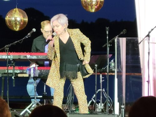 Hamptons: Cyndi Lauper Makes Rare Concert Appearance for Women's Health Issues, Tells Wealthy Guests "Rattle Your Jewelry"