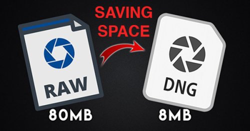 Convert Raw Photos to DNG Files & Save Tons of Storage Space (VIDEO)