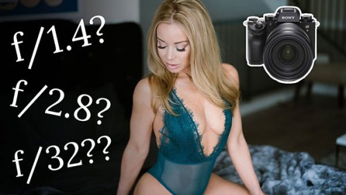 These Are the Best Camera Settings for Boudoir Photography, According to Michael Sasser
