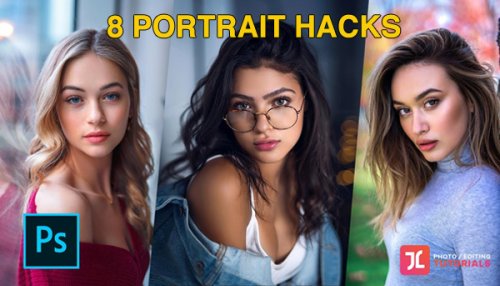 8 Photoshop Hacks for Stunning Portrait Photos (VIDEO)