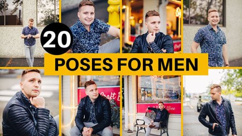 20 Great Poses for Men Who Aren't Models to Try on Your Next Photo Shoot (VIDEO)