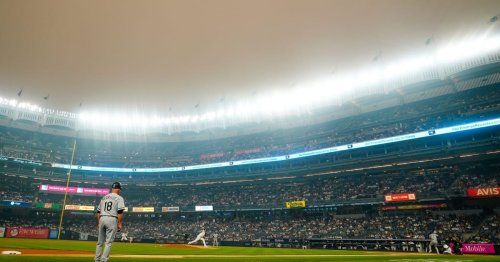 Images of Yankee Stadium Enveloped in Smoke Portray Dystopian Scene