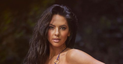 Christen Harper Returns to the SI Swimsuit 2023 Issue With a Splash in