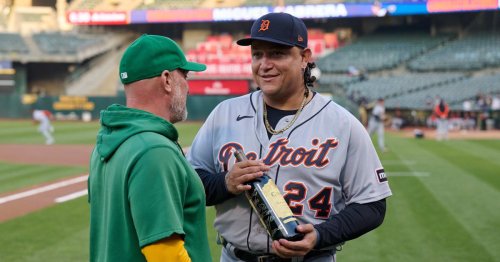 Athletics Ripped For Cheap Retirement Gift to Miguel Cabrera