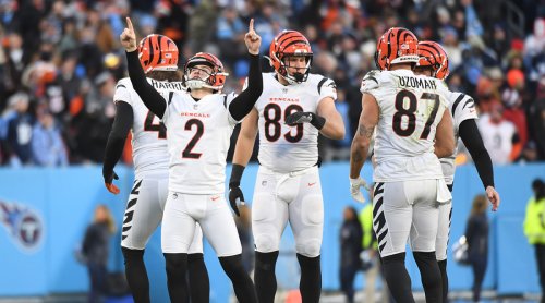 Bengals Knock Off Top-Seeded Titans on Last-Second Field Goal for First Road Playoff Win