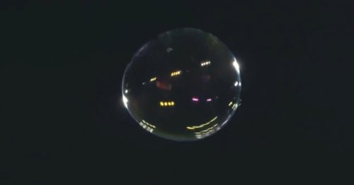 Dodgers Game Briefly Delayed by Enormous Bubble
