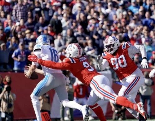 Patriots Snap Counts Vs Lions Pats Pitch Complete Game Shutout Flipboard