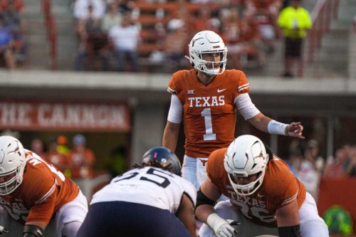 Texas QB Hudson Card Delivers One More Time In Win Over West Virginia