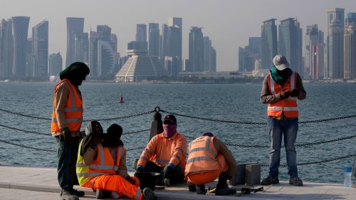 The juxtaposition hanging over Qatar's World Cup