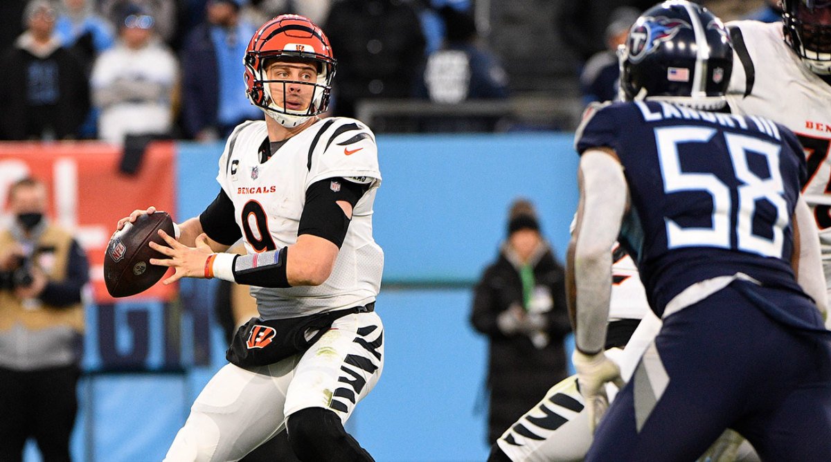 Joe Burrow Survived an Onslaught to Lead the Bengals to the AFC Championship Game