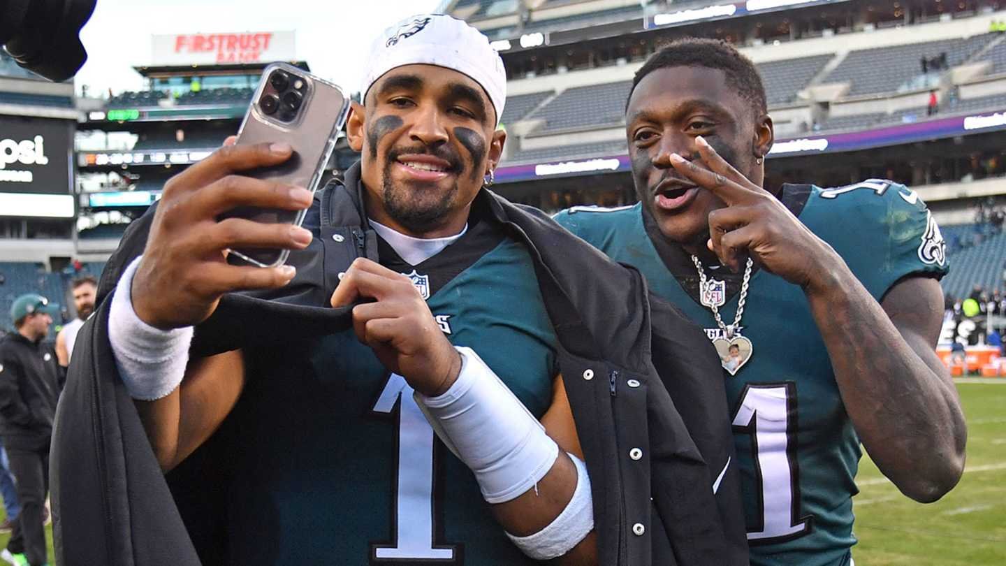 Jalen Hurts and A.J. Brown Were Already Best Friends. Then They Became One of the NFL’s Best Duos