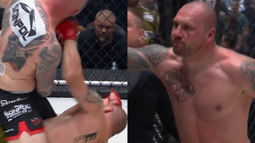 VIDEO: Ex-Boxing Champ Scores Stunning One-Punch KO From His Back in MMA Debut