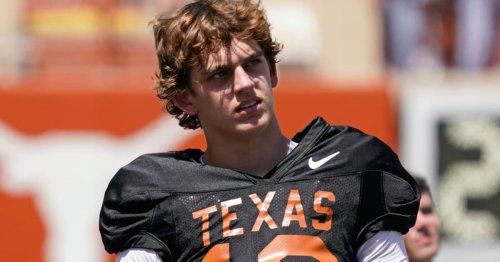 Arch Manning Becomes a Meme After Workout Photo of Texas QBs Goes Viral ...