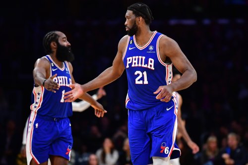 76ers' James Harden, Joel Embiid Attend Eagles’ Win Vs. 49ers | Flipboard