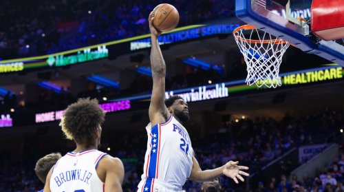 Joel Embiid Ties Career High With 50 Points In Just 27 Minutes Against Magic