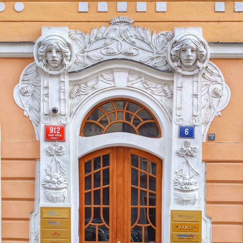 Vote for the Door of the Week: The Faces of Prague - Doors, Glorious Doors