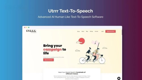 Utrrr : un outil pour convertir votre texte en audio et créer des voix-off naturelles