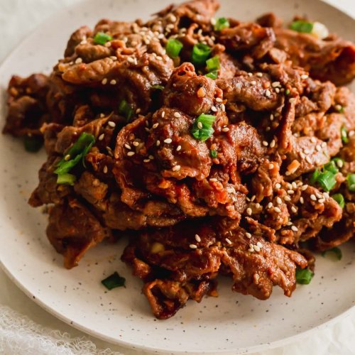 Korean Spicy Pork Bulgogi (Jeyuk Bokkeum)