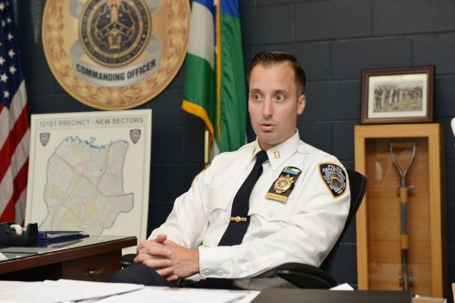 From the ballfields of Staten Island to the helm of the 121st Precinct: Meet the newest precinct commander