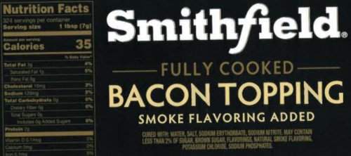 Over 185,000 pounds of bacon toppings recalled for reported metal pieces in products