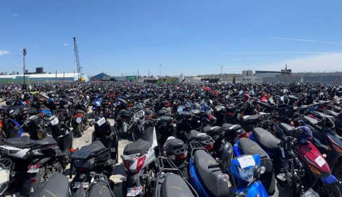 NYPD reveals haul from 10-day crackdown on dirt bikes, ATVs in NYC