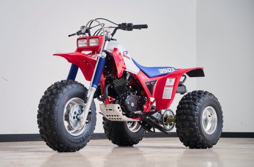 A Restored Honda ATC 350X – The "King Of The Hill"