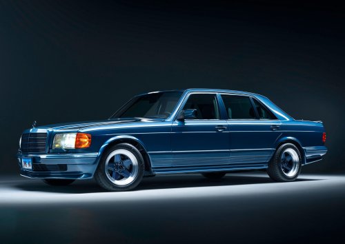 For Sale: "Blueberry" – A Rather Special Mercedes-Benz 500 SEL 5.0 AMG