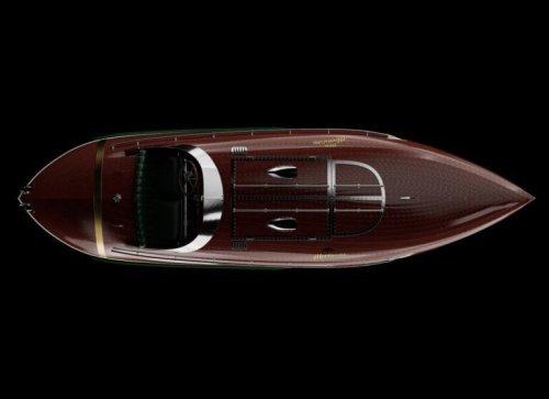 Miss Moonshine: A Classic Mahogany Speedboat Now Available For 2024 Pre-Orders