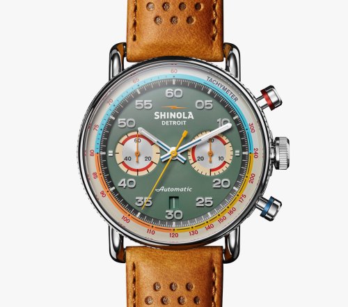 The Shinola Canfield Speedway: A Swiss-Powered Chronograph From Detroit