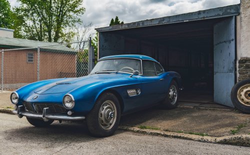 Philadelphia Garage Discovery After 43 Years – A Rare 1957 BMW 507