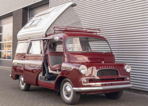 Rare Vintage Home-On-Wheels: A 1961 Bedford Dormobile Camper