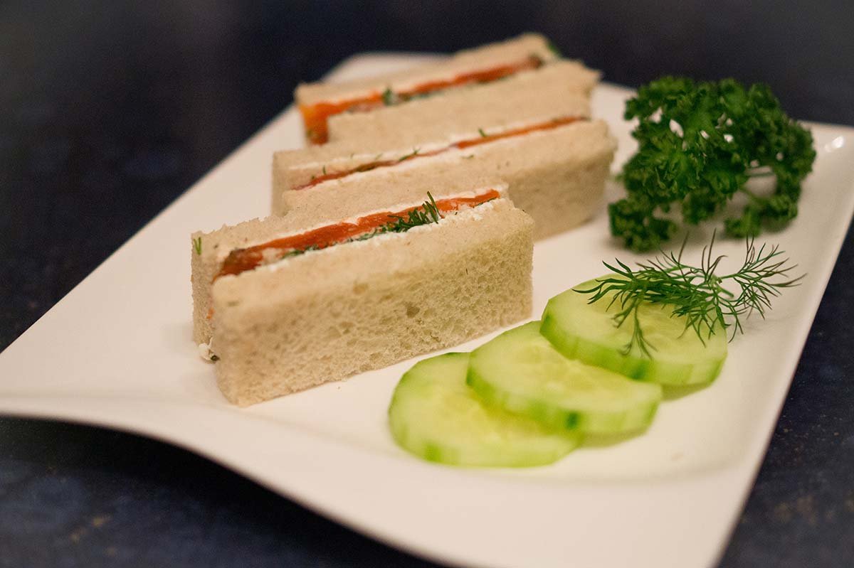 Lachs Sandwich – Fingerfood für den Afternoon Tea