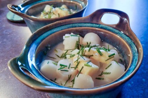 Spargelsalat klassisch mit Vinaigrette – einfach und schnell