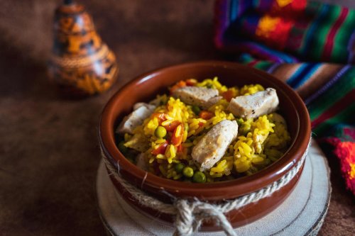 Arroz con Pollo – Peruanisches Reisgericht mit Huhn