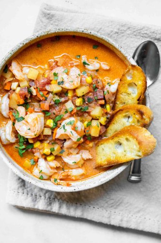 A Shrimp and Chorizo Chowder Recipe So Good You’ll Lick the Bowl