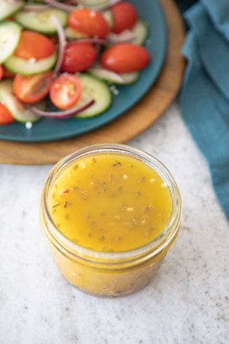 Brighten Your Salad with This Greek Salad Dressing!