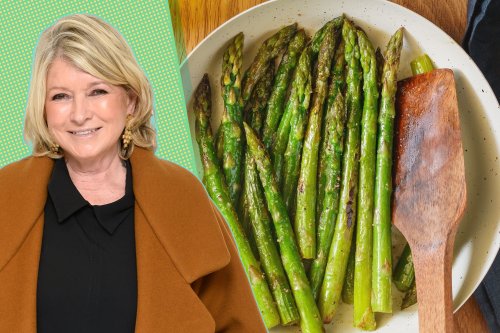 Martha Stewart's Simple Trick for the Best Roasted Asparagus