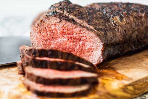 Just Can't Beat the Smoky Flavor of Seasoned Santa Maria Tri-Tip Grilled With Wood Chips