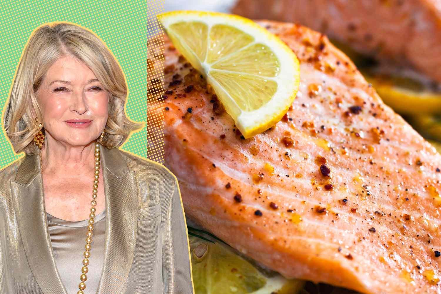 Martha Stewart’s Trick for Never Ever Overcooking Salmon Again