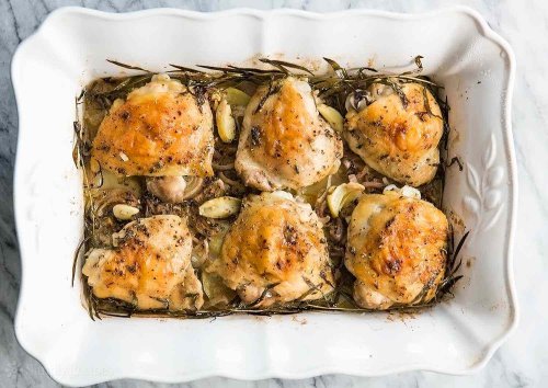 It Doesn’t Get Easier Than This Herby Chicken and Potato One-Dish Meal