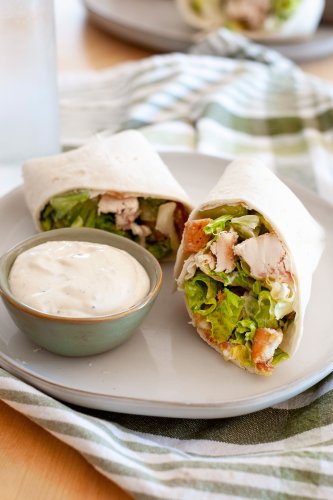 Chicken Caesar Wrap is an Essential Lunchbox Meal