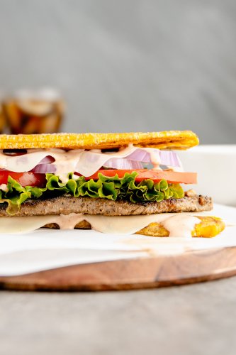 Jibarito: This Steak Sandwich on Fried Plantains Will Bust Your Hunger