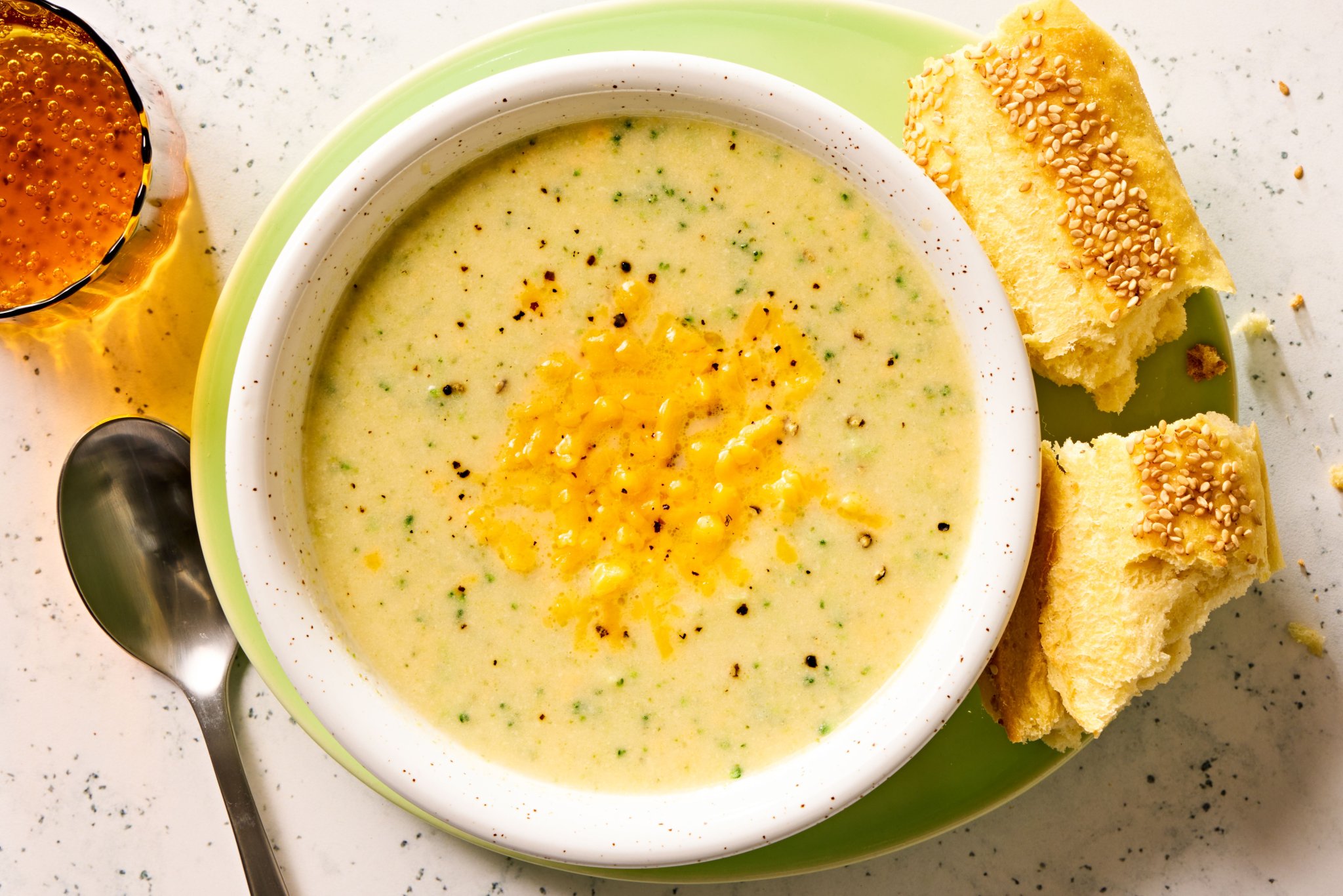 The Easiest, Creamiest Broccoli Cheddar Soup Is Ready in 30 Minutes Flat
