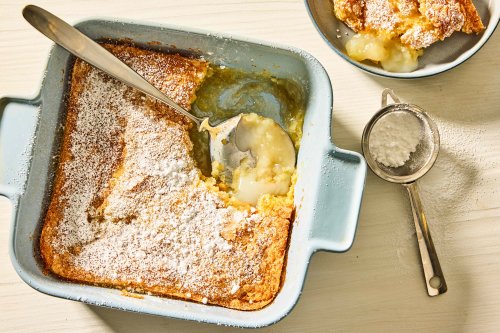 This Vanilla Pudding Cake Makes Its Own Sauce as It Bakes