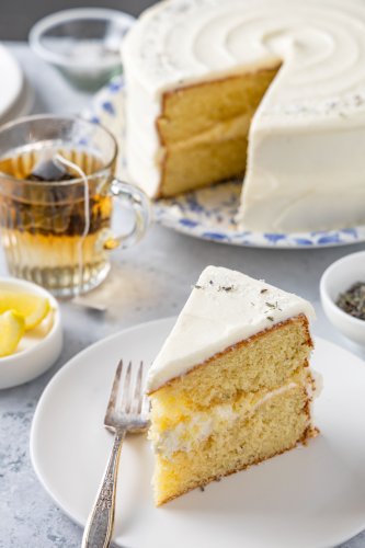 Lemon and Lavender Make a Heavenly Combination in this Cake
